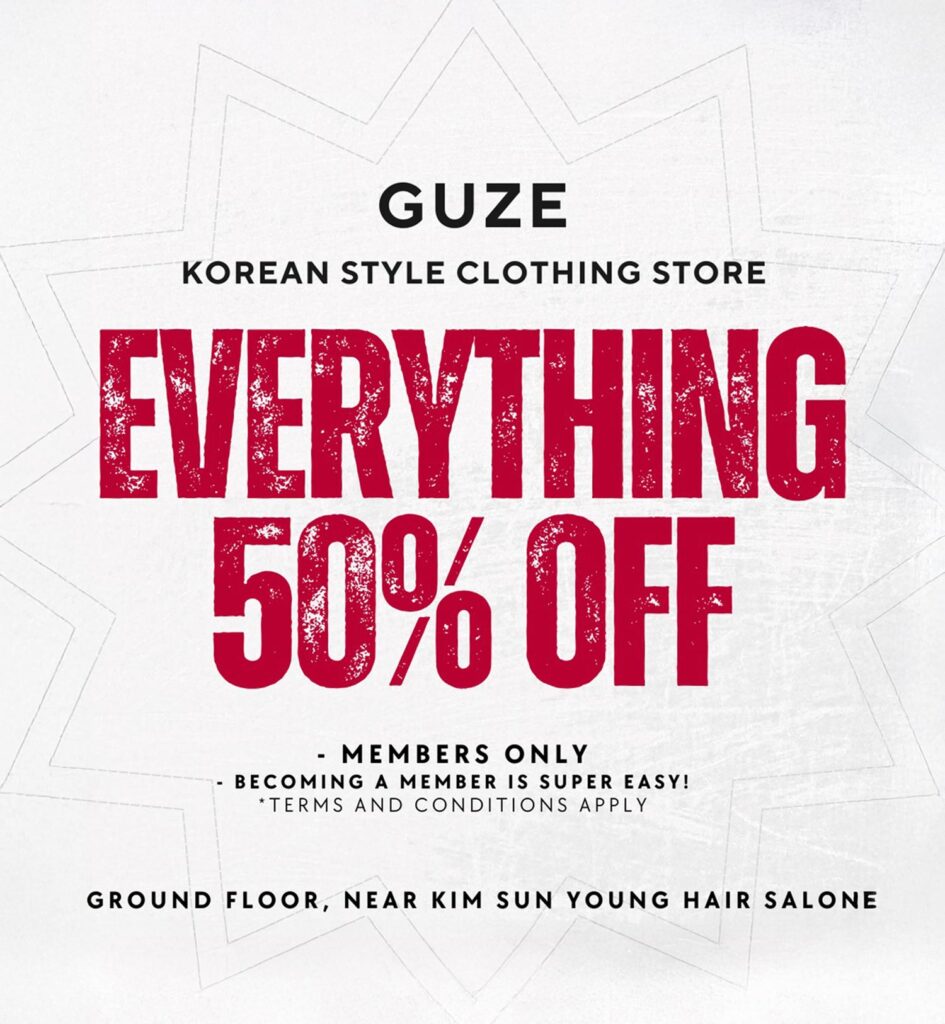 Everything 50% OFF